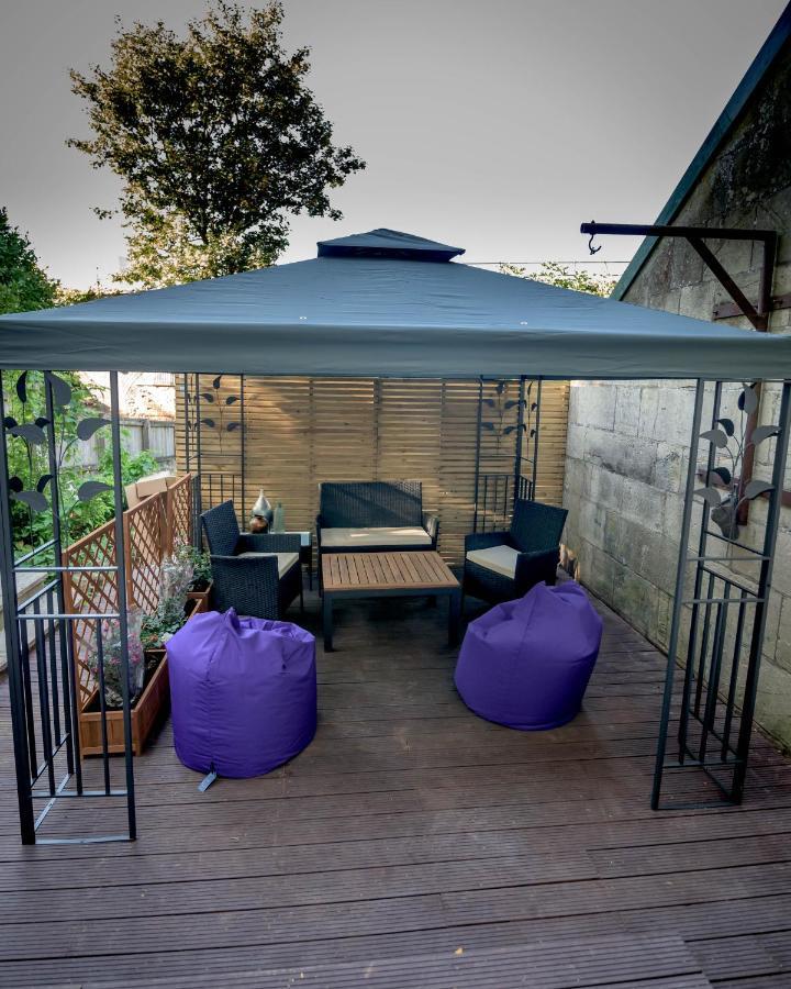 巴斯Quirky Vaulted Flat With Terrace公寓 外观 照片